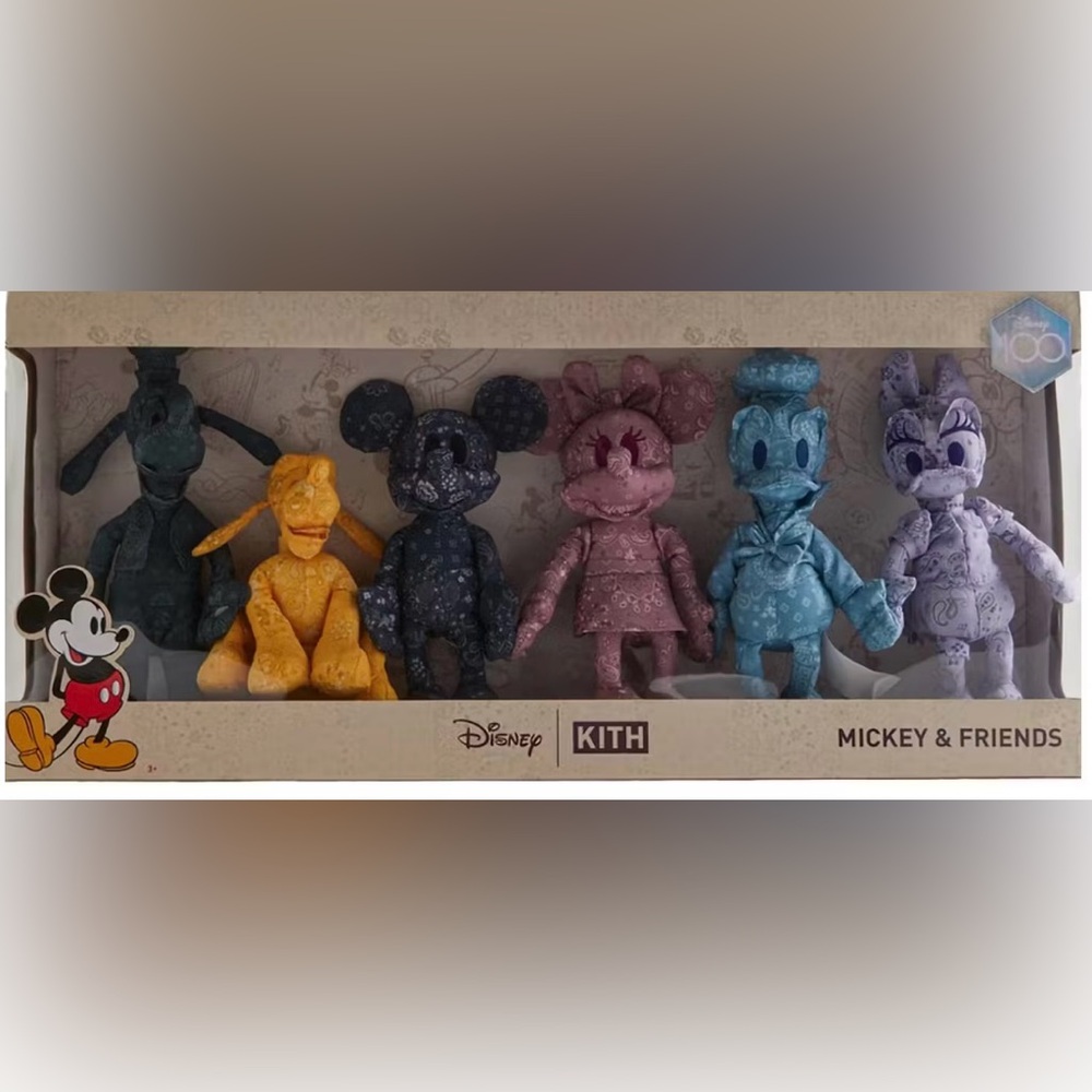 Kith Disney and friends Stuffed Animals